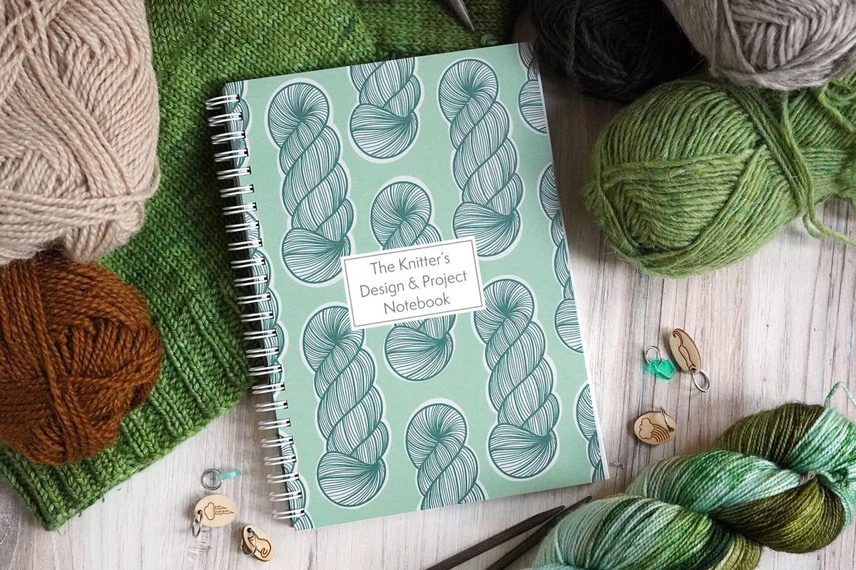 Knitting Design Notebook — Green