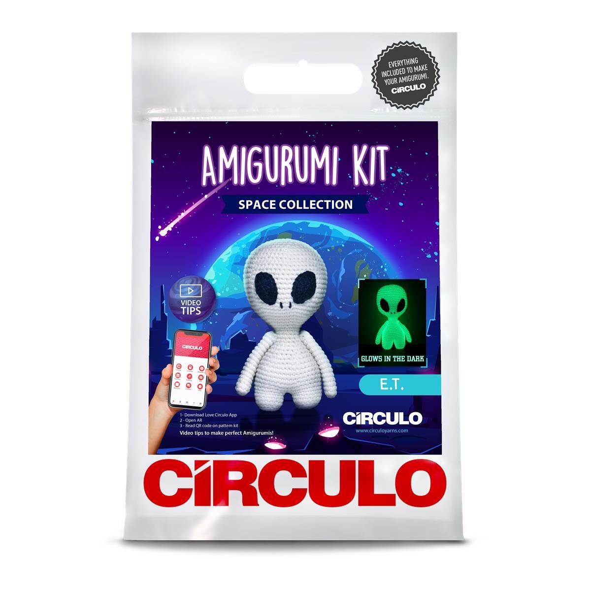 Circulo Space Amigurumi Kits