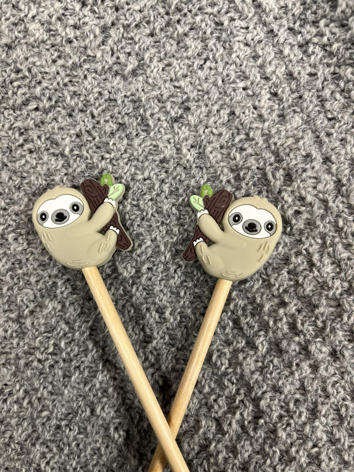 Minnie & Purl Sloths stitch stoppers