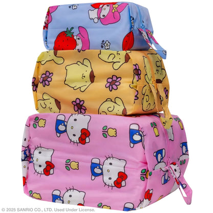 Baggu - Bags — 3D Zip Set - Hello Kitty and Friends Florals
