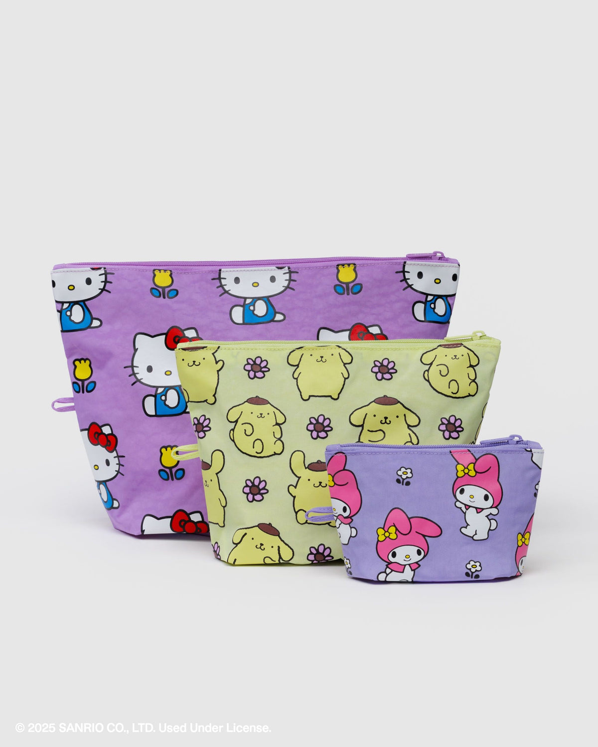 Baggu - Bags — Go Pouch Set - Hello Kitty and Friends Florals