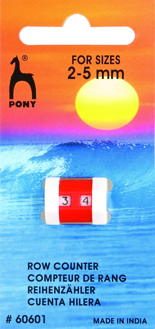 Pony Row Counter - Sizes 2-5 mm