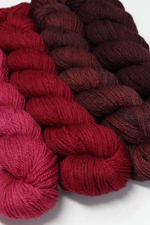 Artyarns Merino Cloud Gradients Kit — Reds, yarn detail