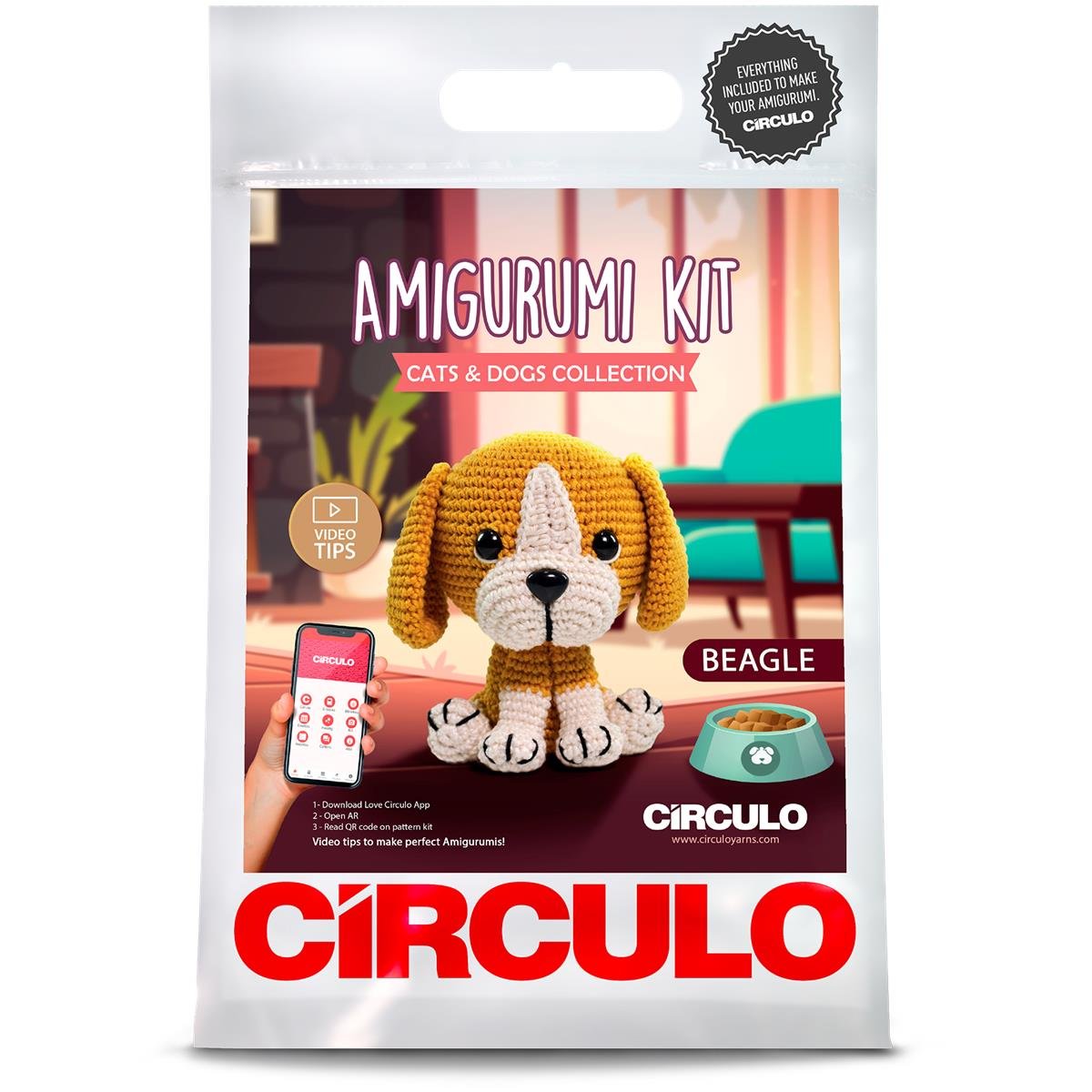 Circulo Cats & Dog Amigurumi Kits