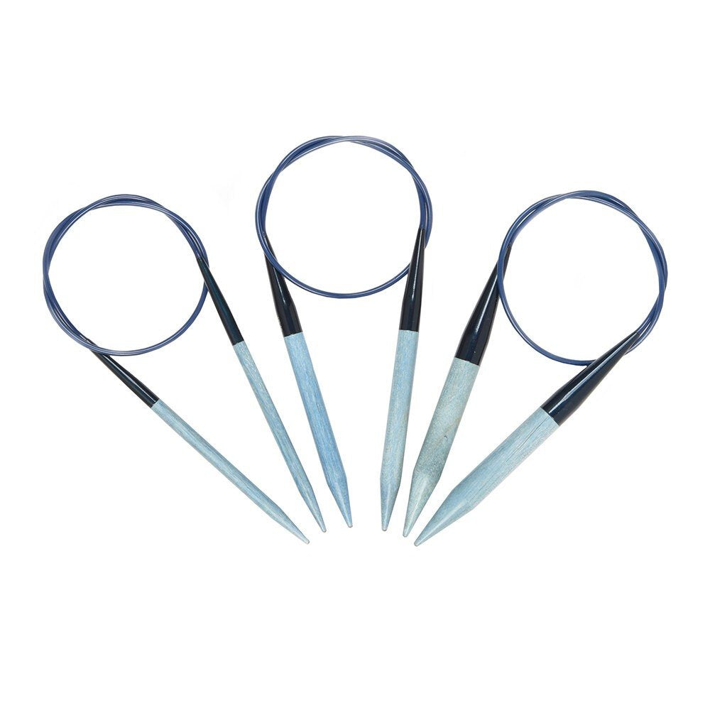 Lykke Indigo Fixed Circular Needles — 10.5, 32 in
