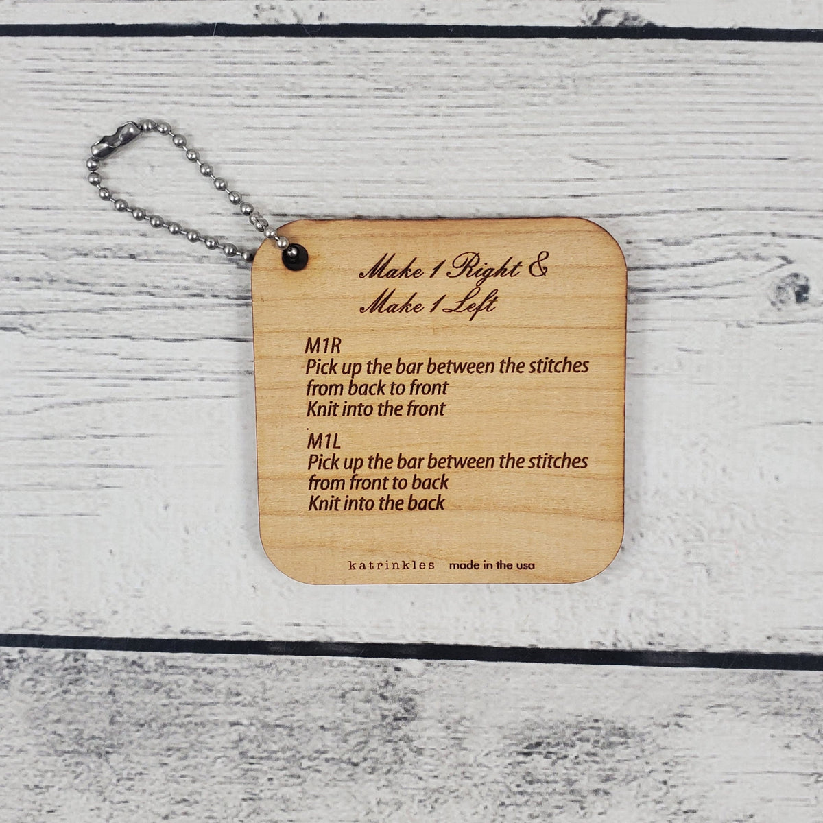 Katrinkles Tools — Make 1 Right & Make 1 Left