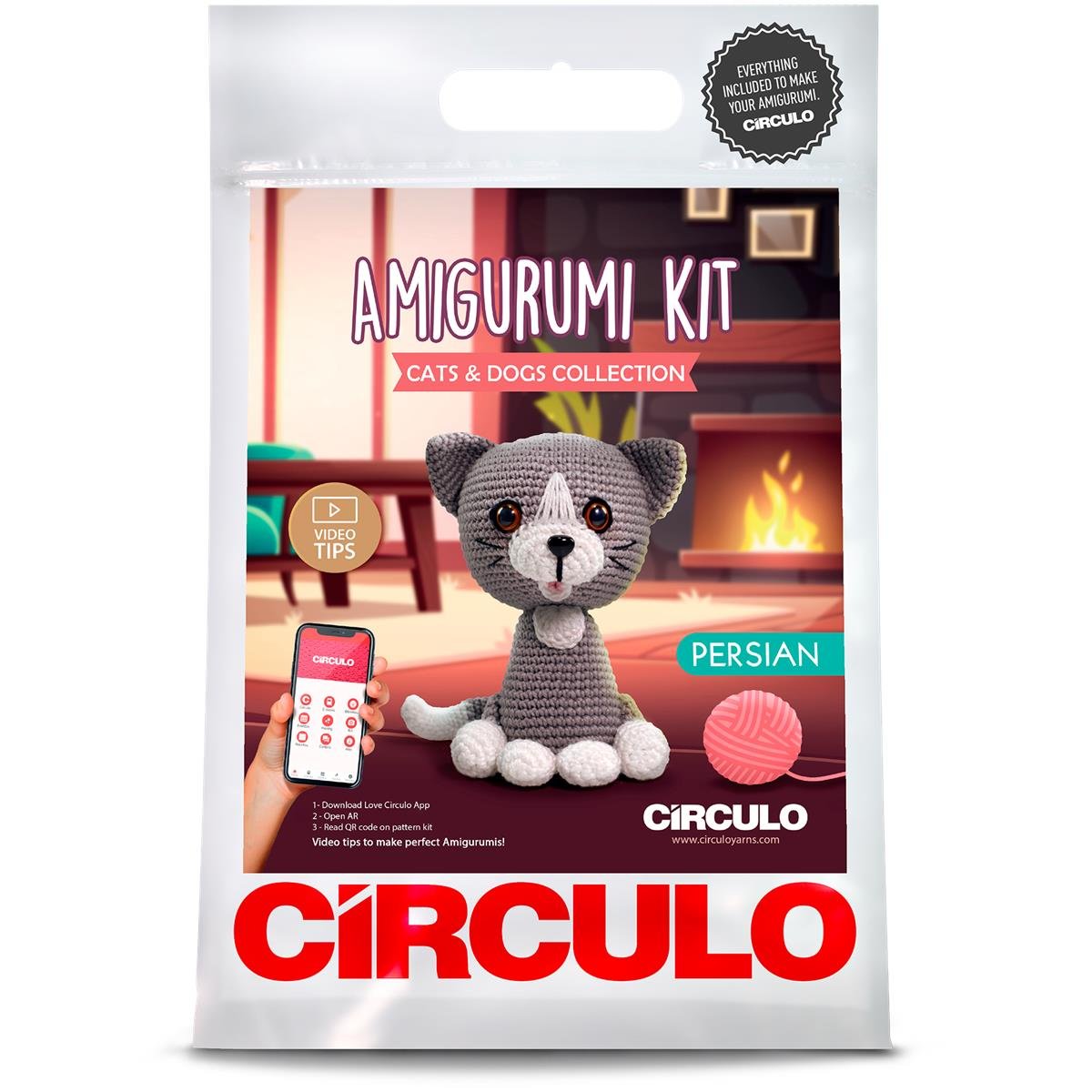 Circulo Cats & Dog Amigurumi Kits