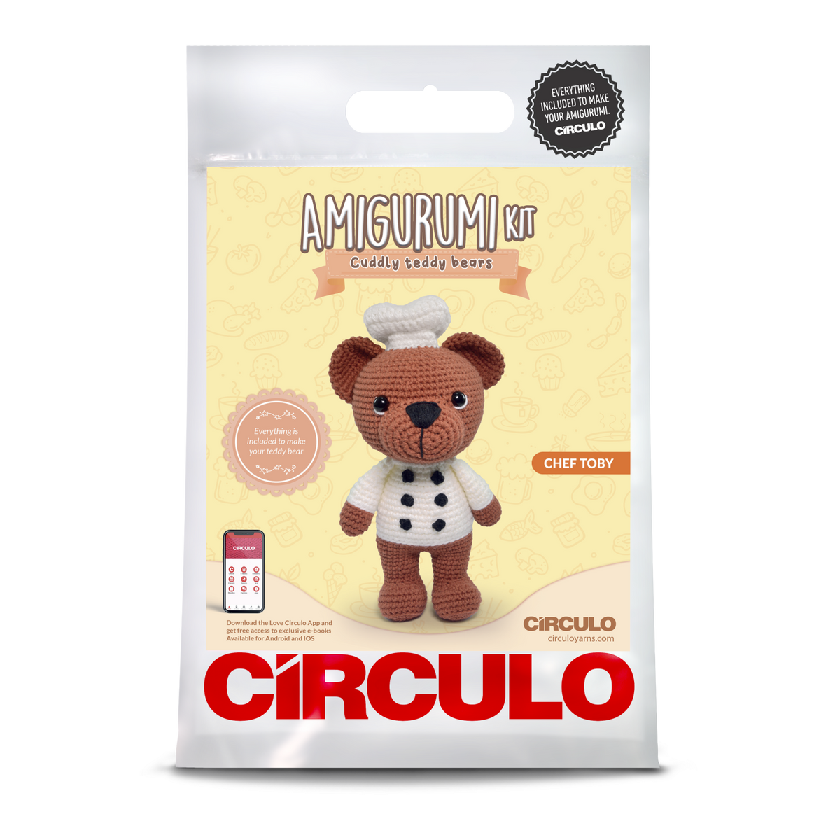 Amigurumi Cuddly Teddy Bear