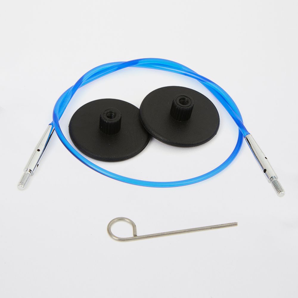 KnitPro Nylon Cable — 20 in - Blue