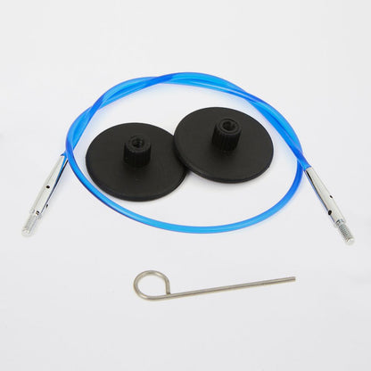 KnitPro Nylon Cable — 20 in - Blue