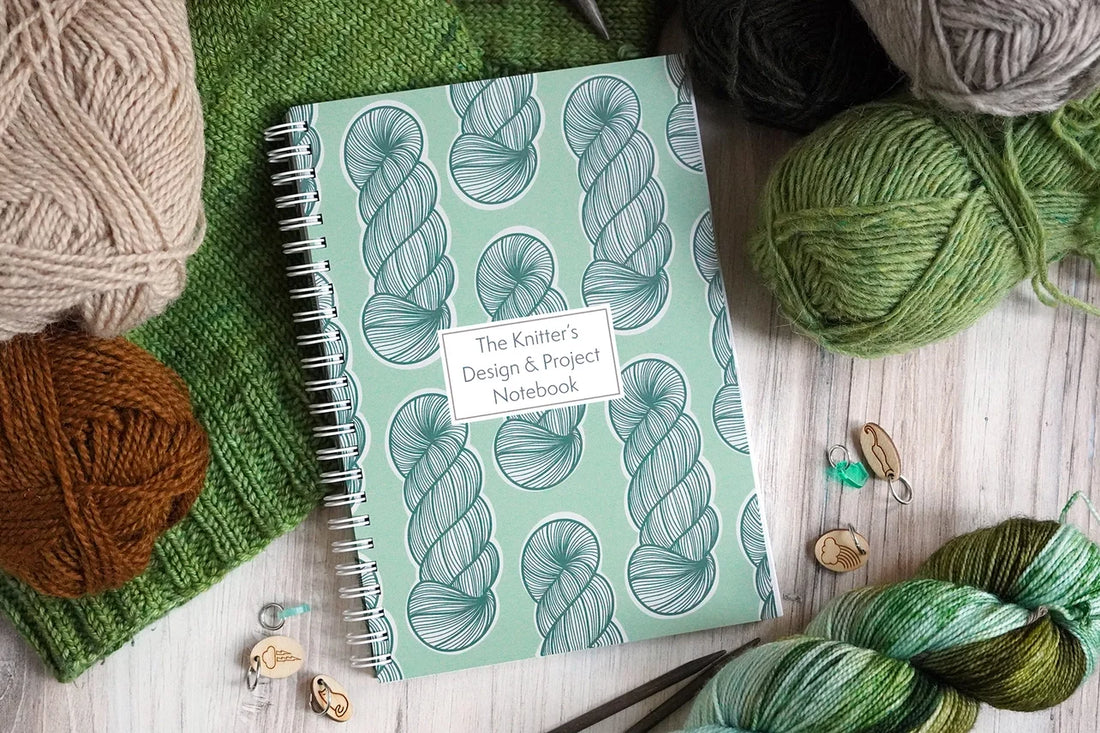Knitting Design Notebook — Green