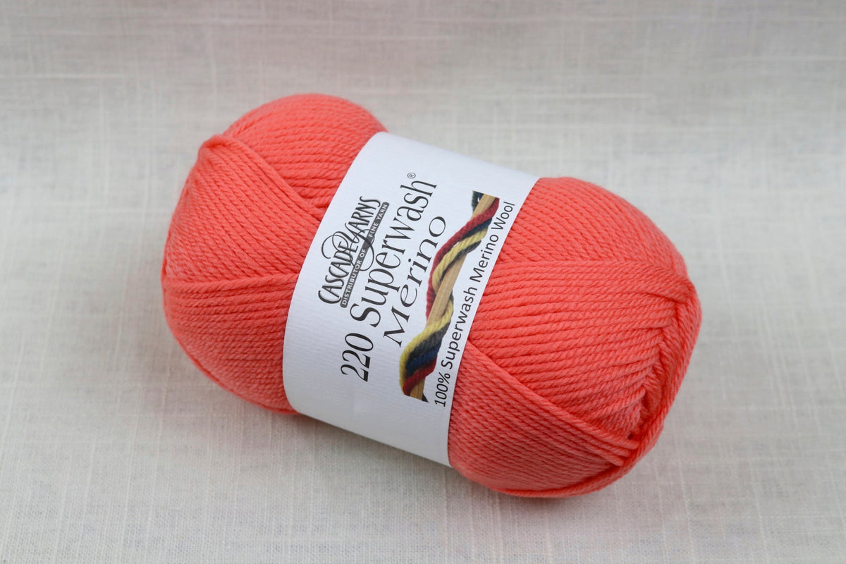 Cascade 220 Superwash Merino — 98 - Camelia full skein