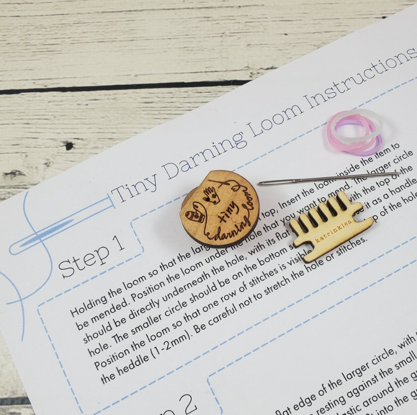 Katrinkles Tools — Tiny Darning Loom