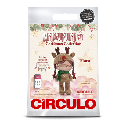 Circulo Amigurumi Kit--Christmas — 06-Flora
