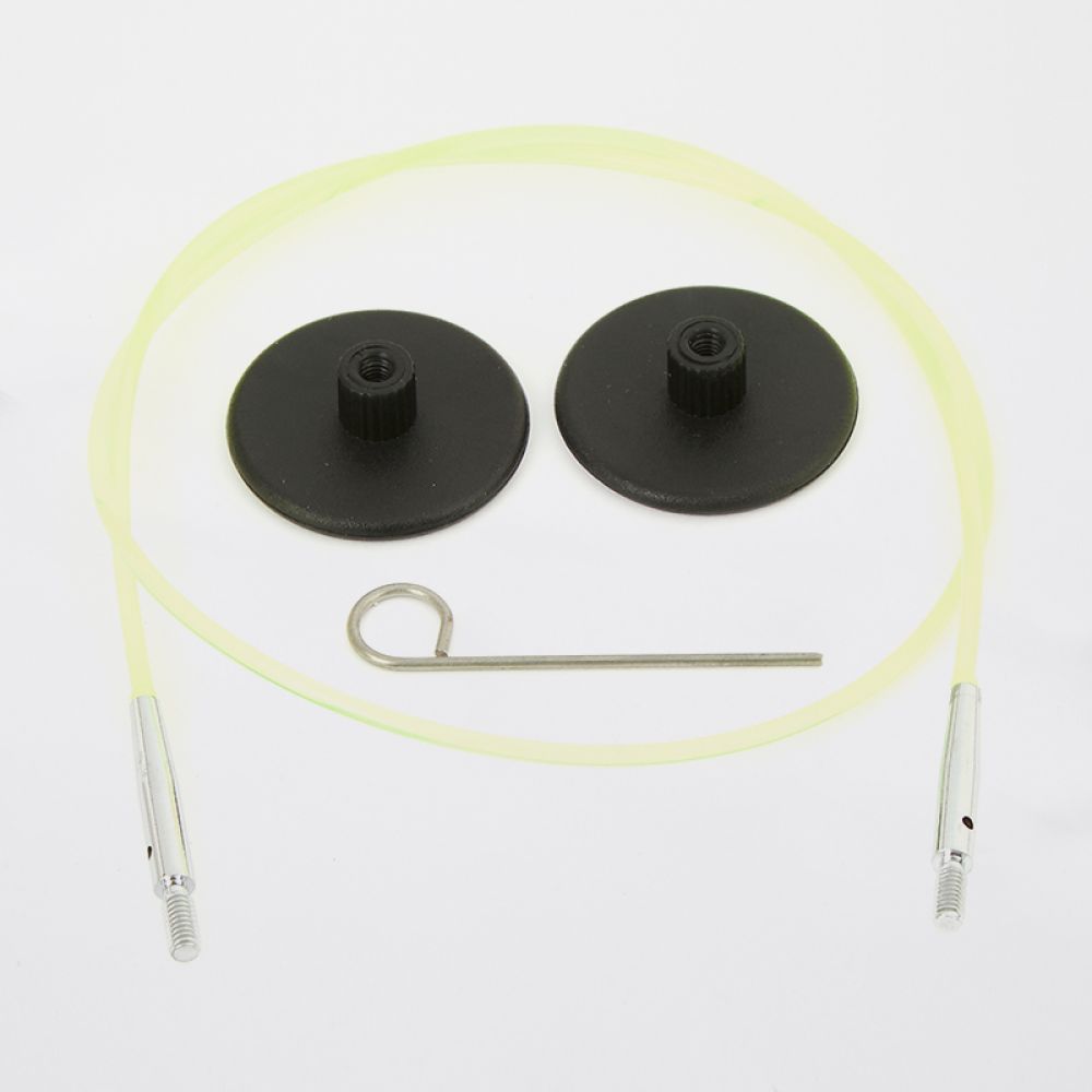 KnitPro Nylon Cable — 24 in - Lime Green