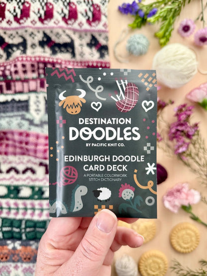 Pacific Knit Co Doodle Card Deck — Style:Edinburgh