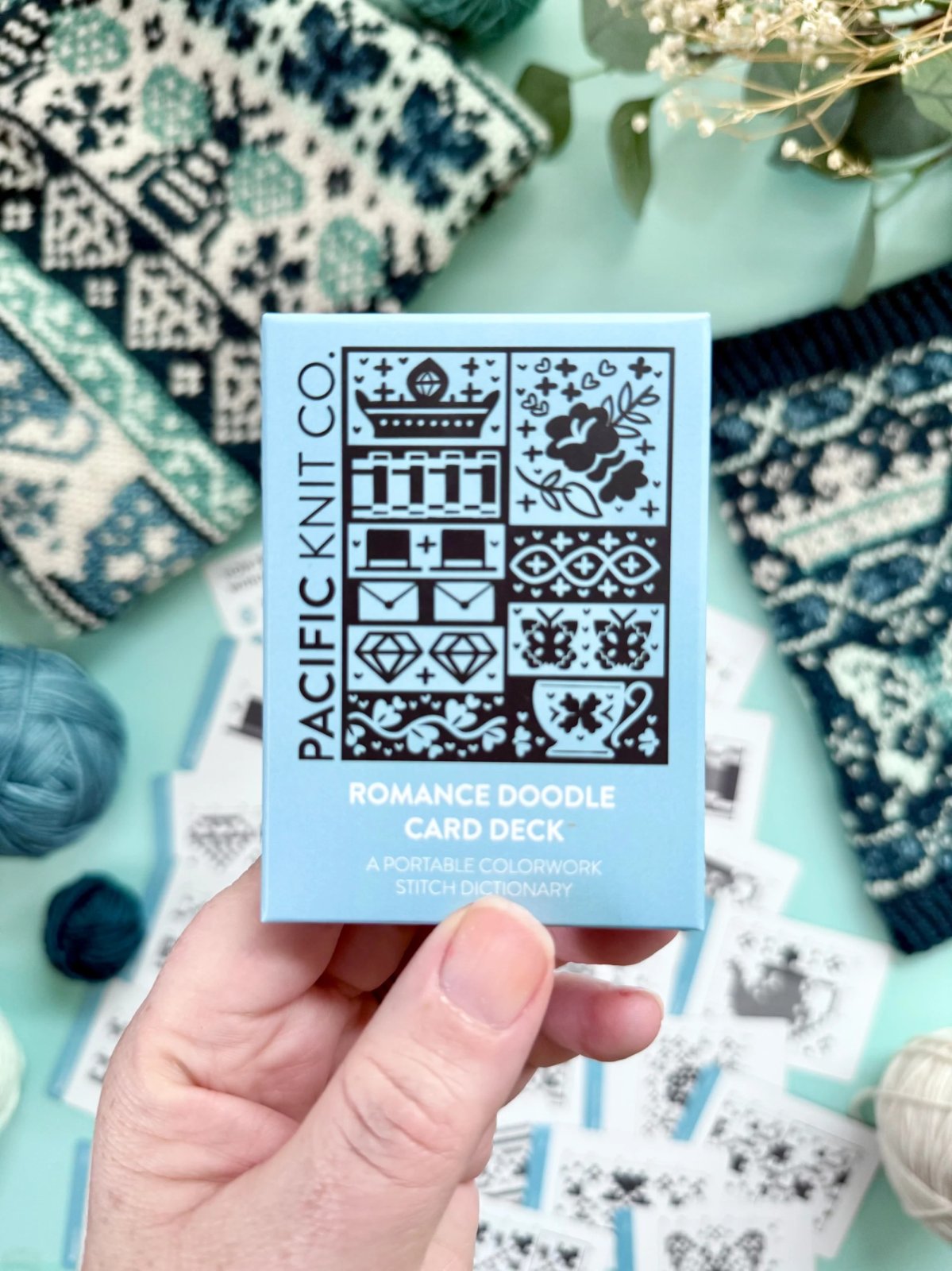 Pacific Knit Co Doodle Card Deck — Style:Romance
