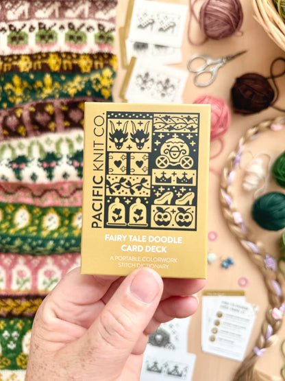 Pacific Knit Co Doodle Card Deck — Style:Fairytale