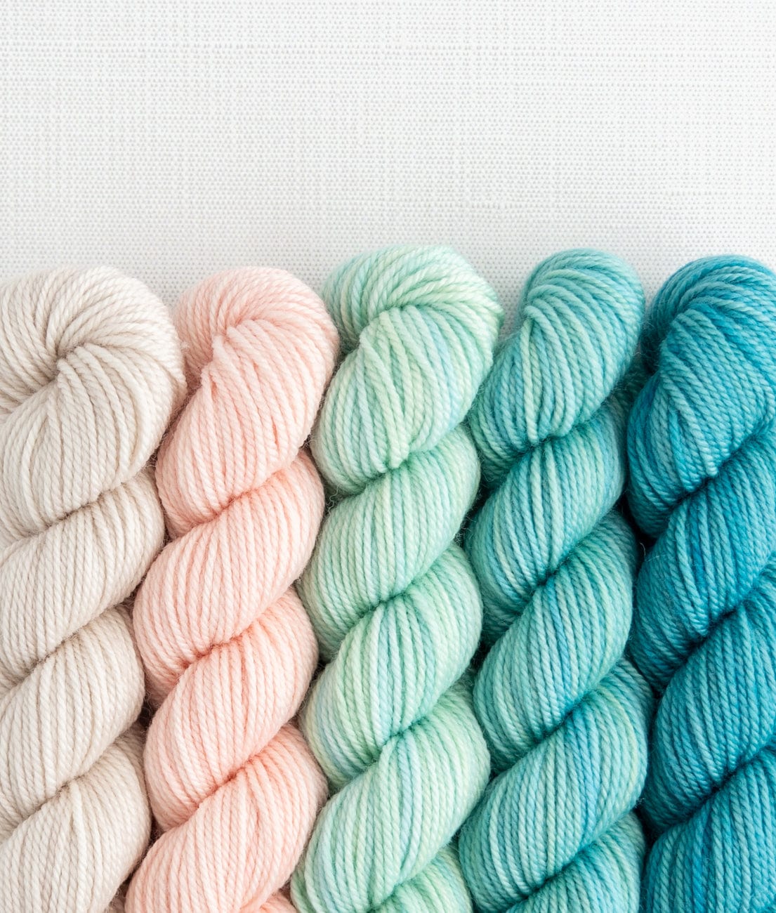 Party of 5 Tough Love Sock Sweet Georgia Yarns — Seashore