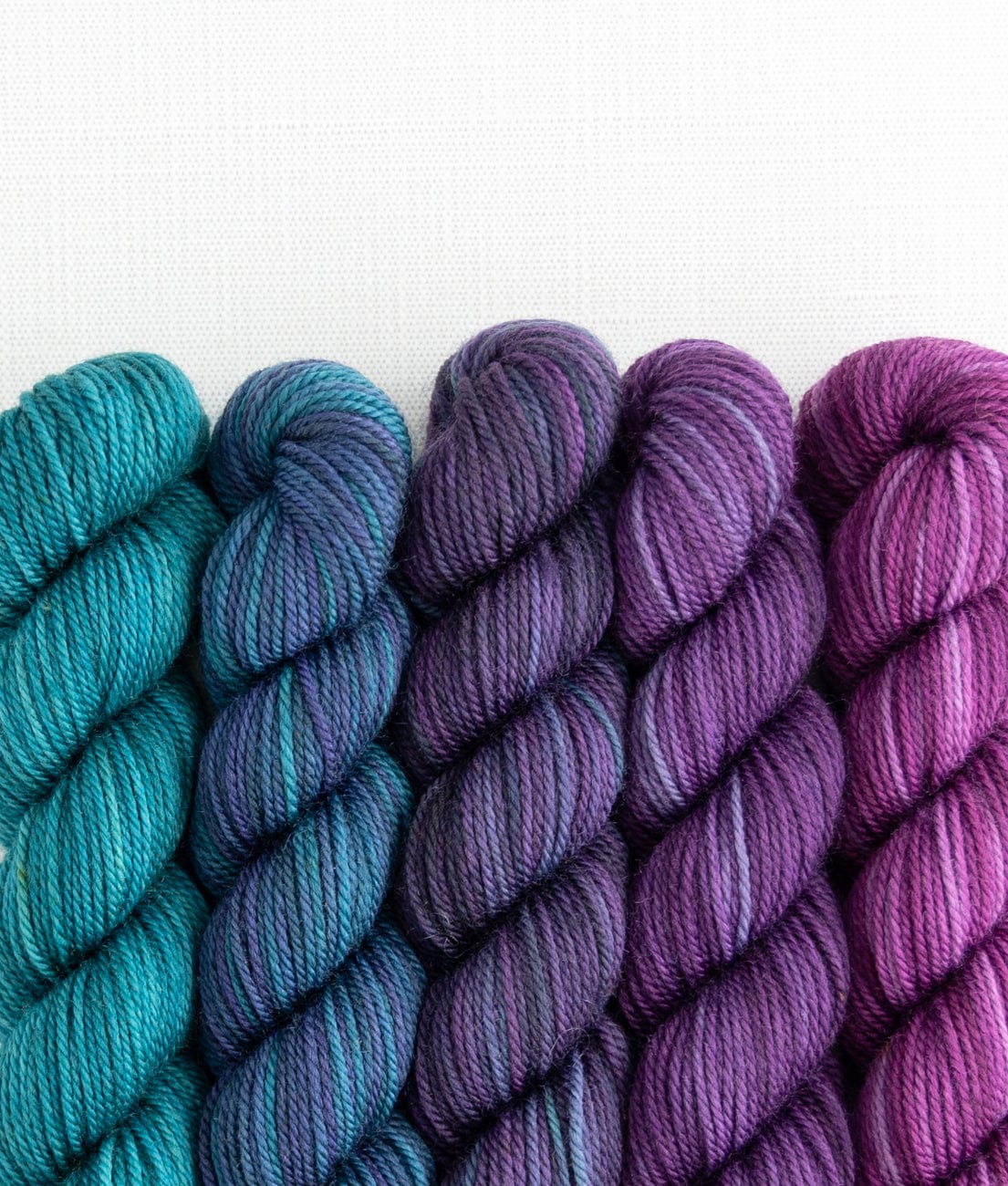Party of 5 Tough Love Sock Sweet Georgia Yarns — Tanzanite