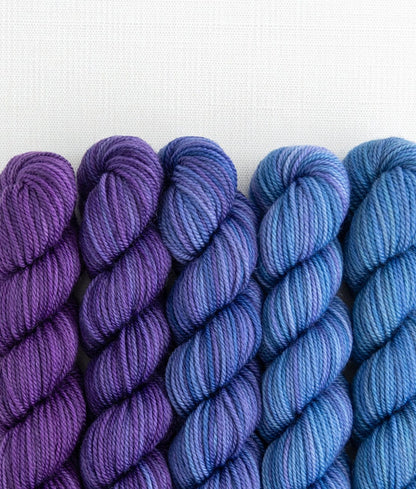 Party of 5 Tough Love Sock Sweet Georgia Yarns — Whisper